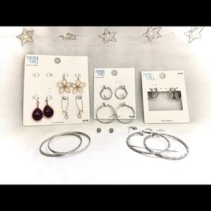 Earrings and bracelets!